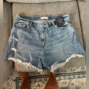 Curve Love 4” Mom Short High Riss